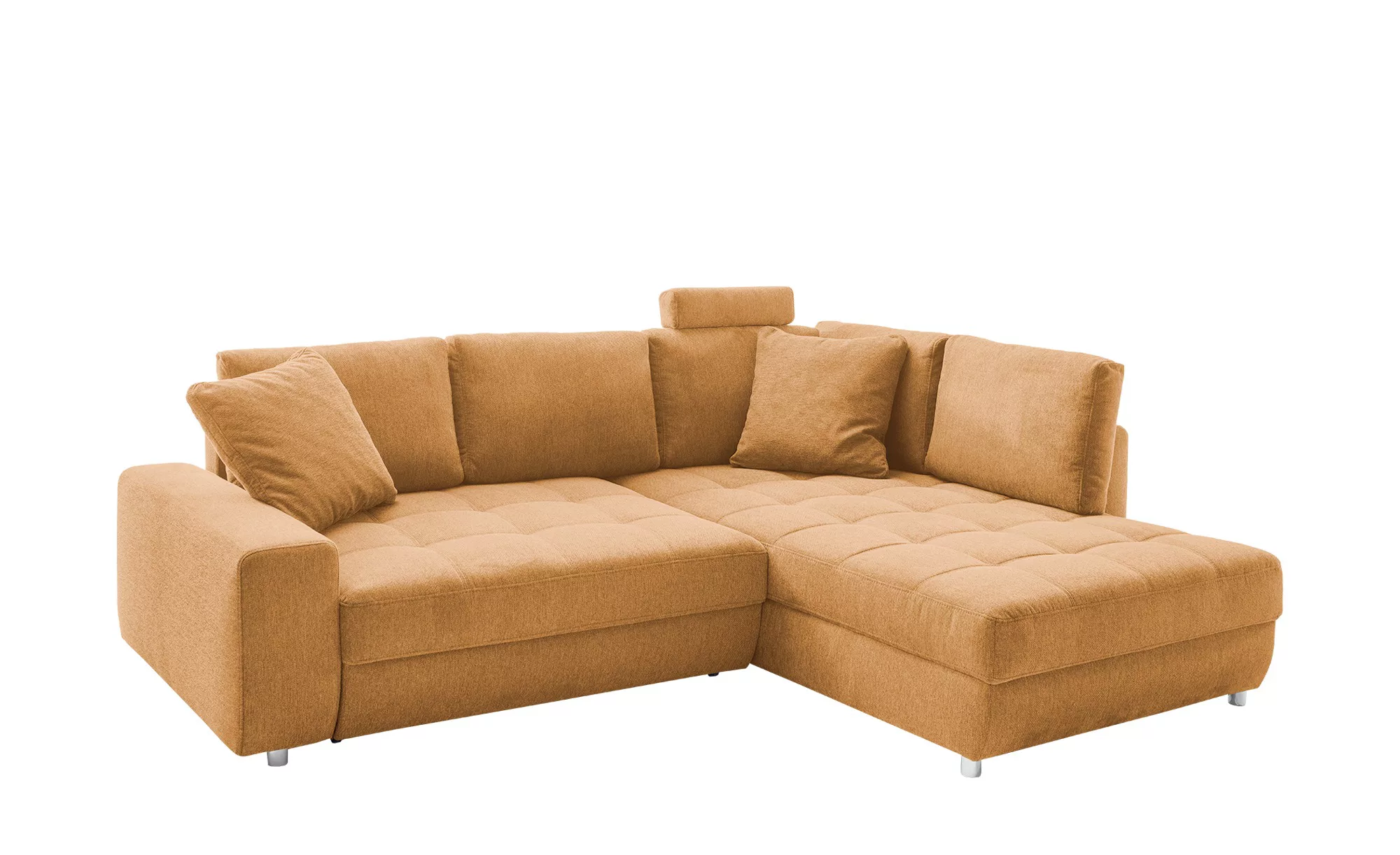 bobb Ecksofa  Arissa de Luxe ¦ gelb ¦ Maße (cm): B: 265 H: 84 T: 209 Polste günstig online kaufen