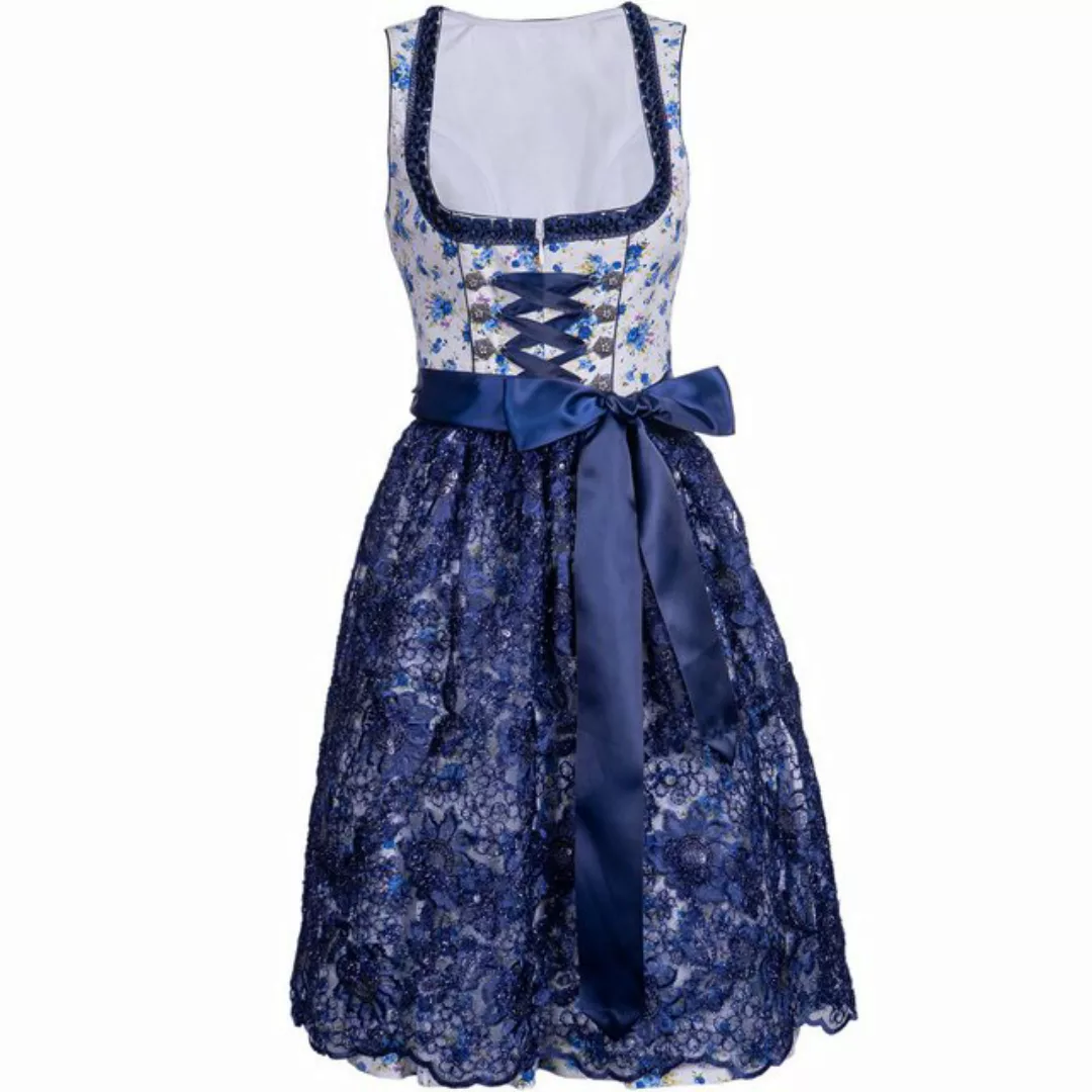 KELLIAR Dirndl Midi Trachtenkleid, ideal für Oktoberfest, Rocklänge 60 cm, günstig online kaufen