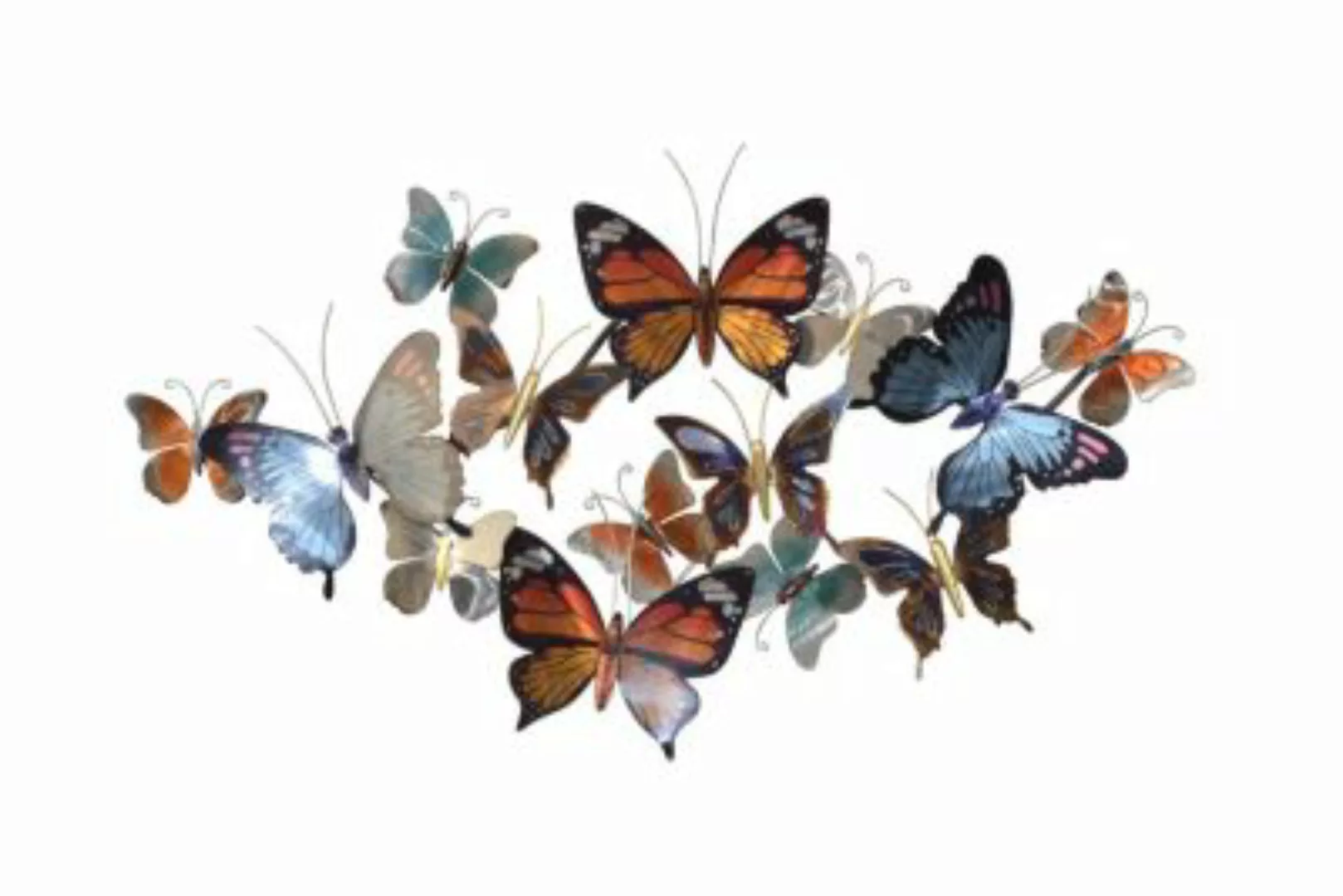 Wanddekoration Butterfly bunt günstig online kaufen