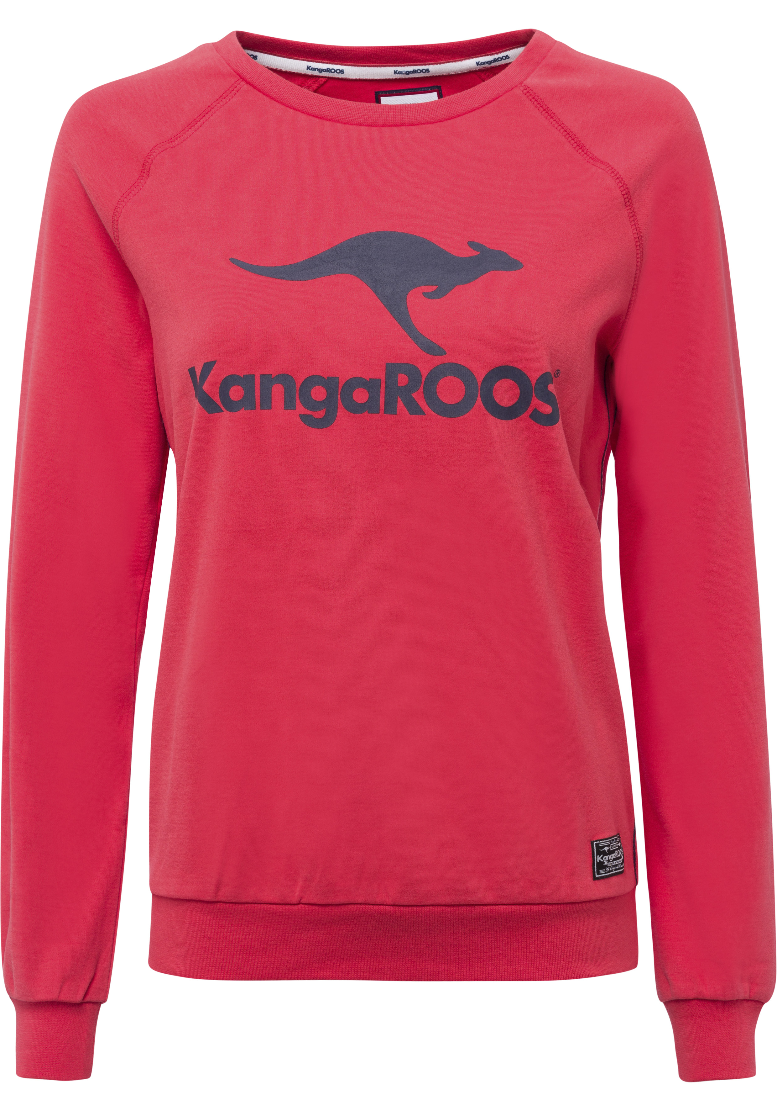 KangaROOS Sweater, mit großem Label-Print vorne günstig online kaufen