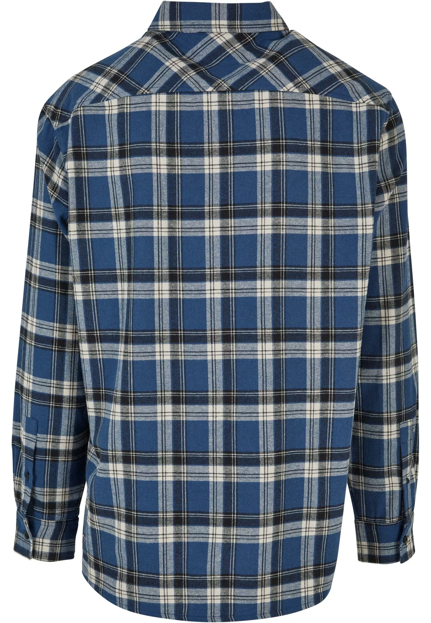 URBAN CLASSICS Langarmhemd "Urban Classics Herren Lake Check Shirt", (1 tlg günstig online kaufen