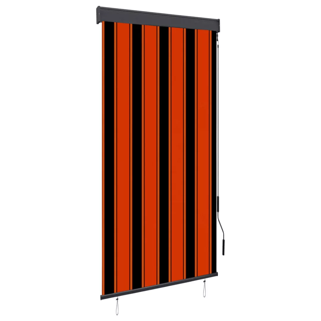 Außenrollo 80 X 250 Cm Orange Und Braun günstig online kaufen