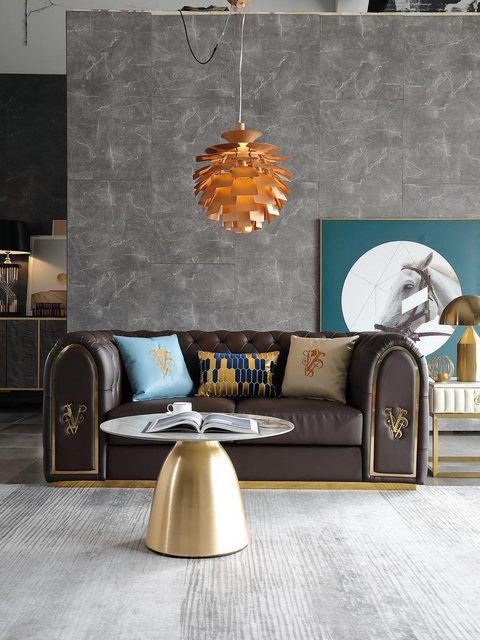 Xlmoebel Sofa Neues Chesterfield-Sofa mit Relaxfunktion für drei Personen i günstig online kaufen