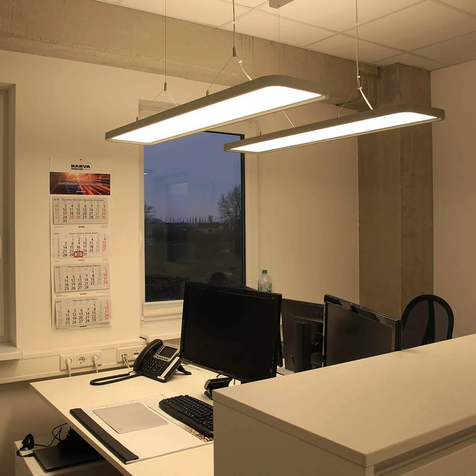 DOTLUX STUDIOfree LED-Hängeleuchte 60W 4.000K DALI günstig online kaufen
