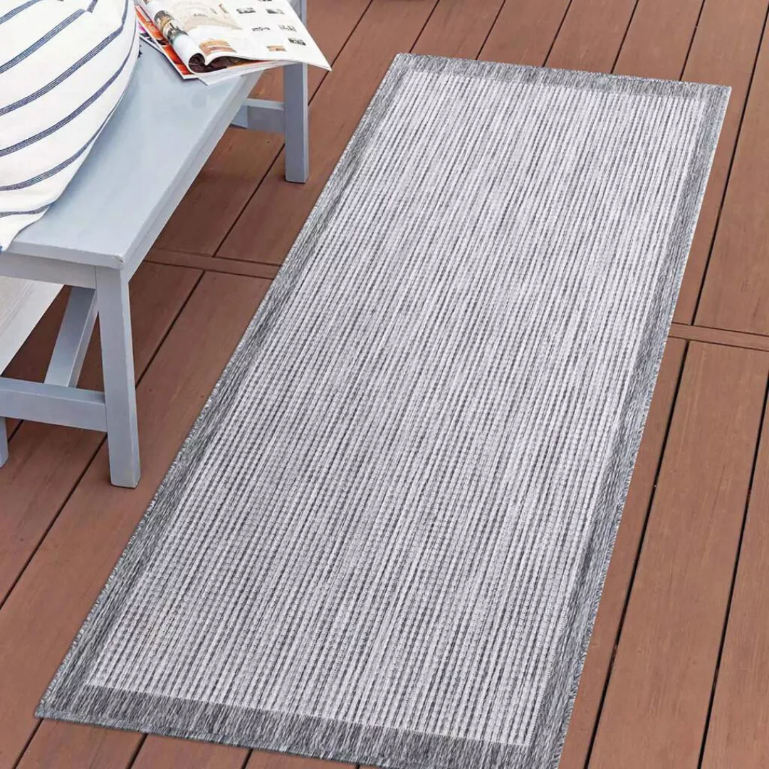 Carpet City Teppich »Outdoor 470«, rechteckig, UV-beständig, Flachgewebe, a günstig online kaufen