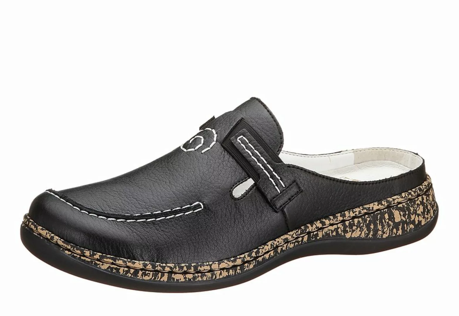 Rieker Clog, Sommerschuh, Schlappen mit Stretcheinsatz günstig online kaufen