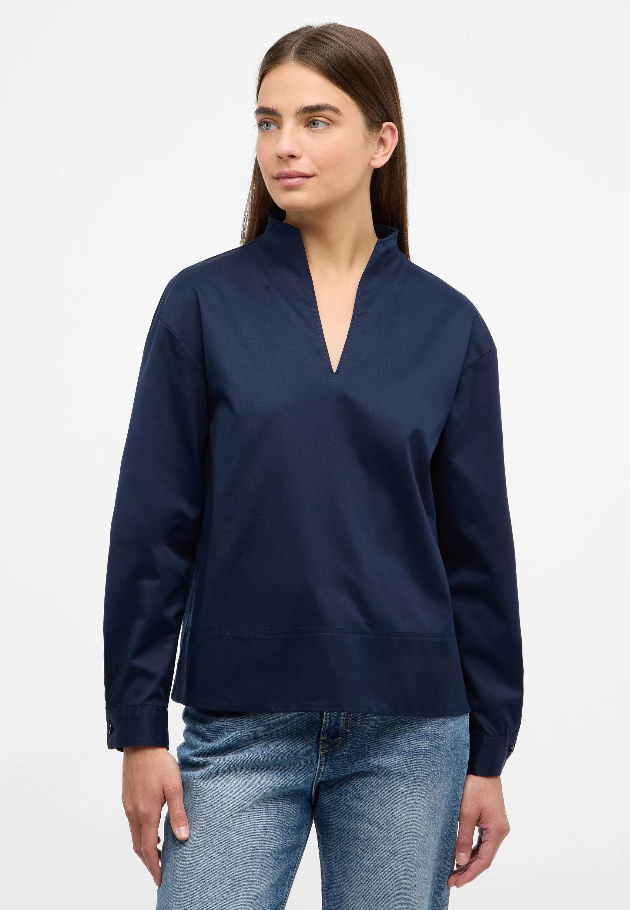 Eterna Longbluse "OVERSIZE FIT", EASY IRON (bügelleicht) günstig online kaufen