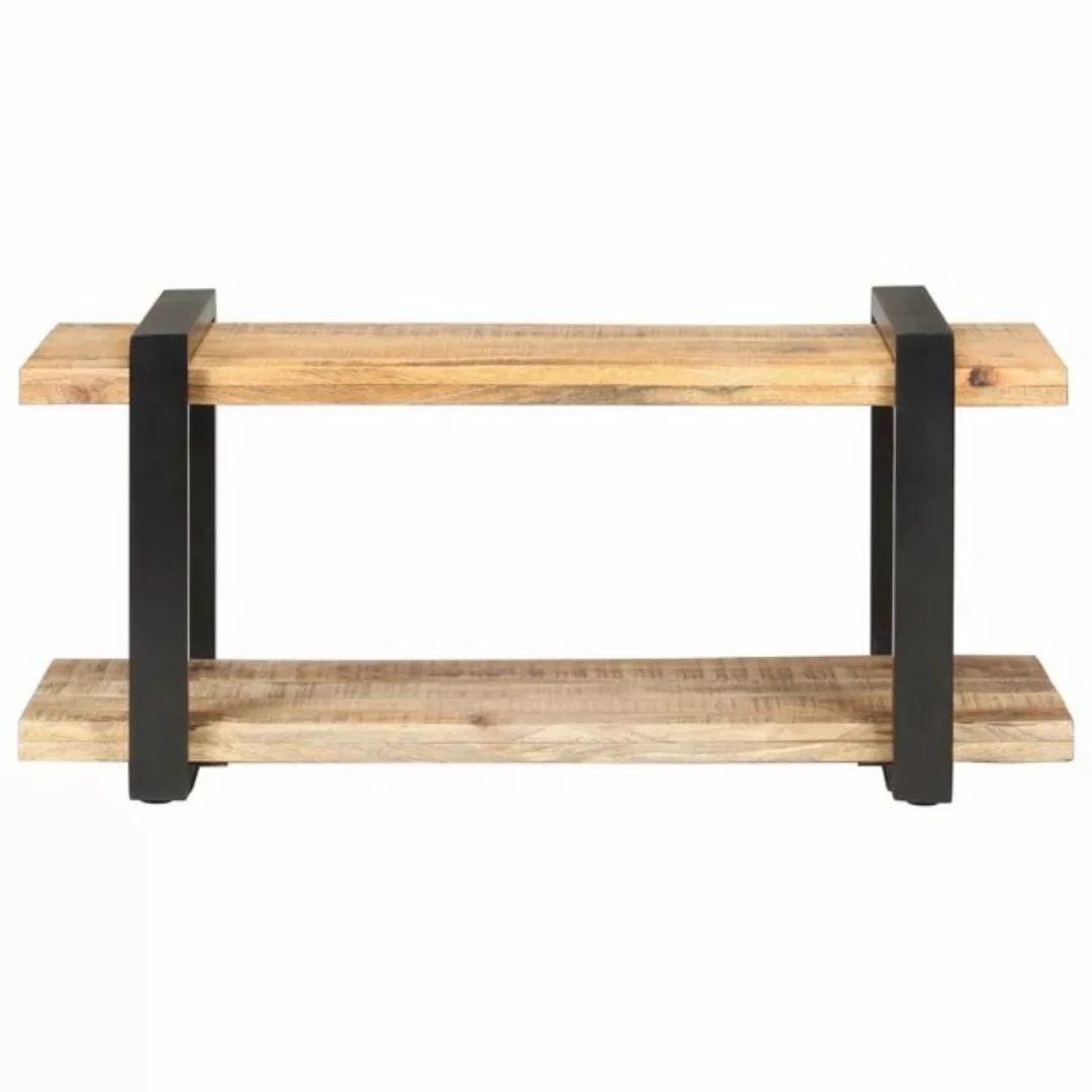 vidaXL TV-Schrank TV-Schrank 90x40x40 cm Raues Mangoholz Lowboard günstig online kaufen