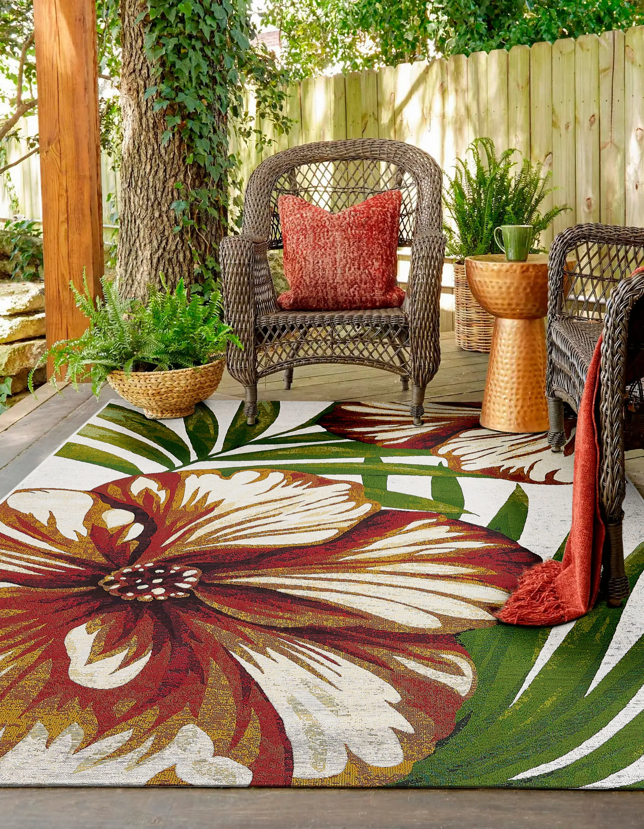 LUXOR living Teppich »Panama Blume«, rechteckig günstig online kaufen