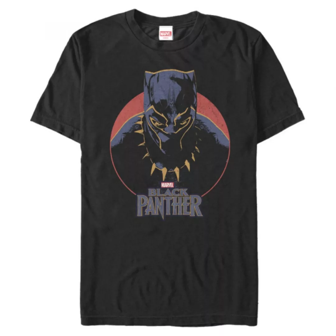 Marvel - Avengers - Black Panther Retro Panther - Männer T-Shirt günstig online kaufen