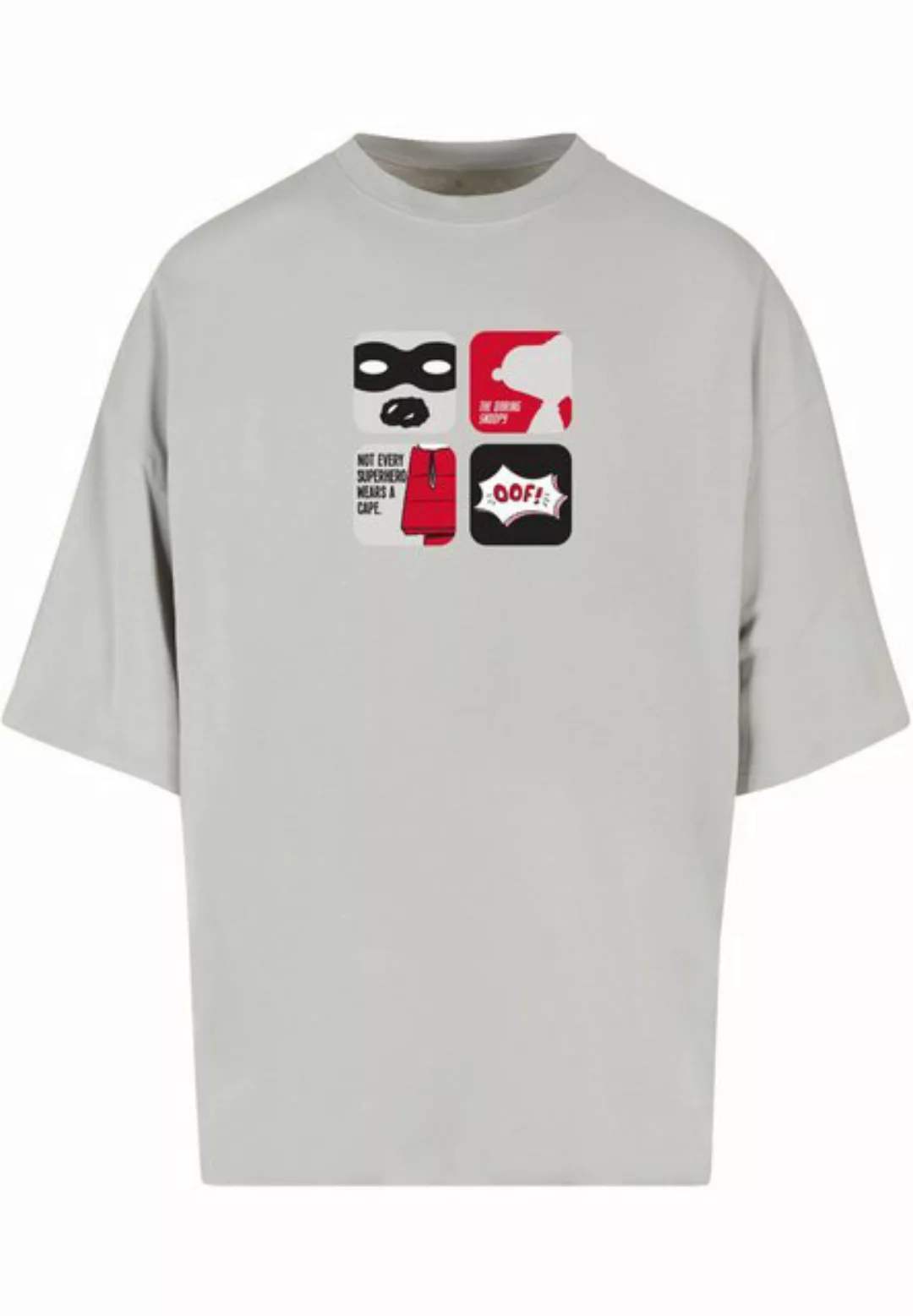 Merchcode T-Shirt Merchcode Herren Peanuts - Superhero Huge Tee (1-tlg) günstig online kaufen