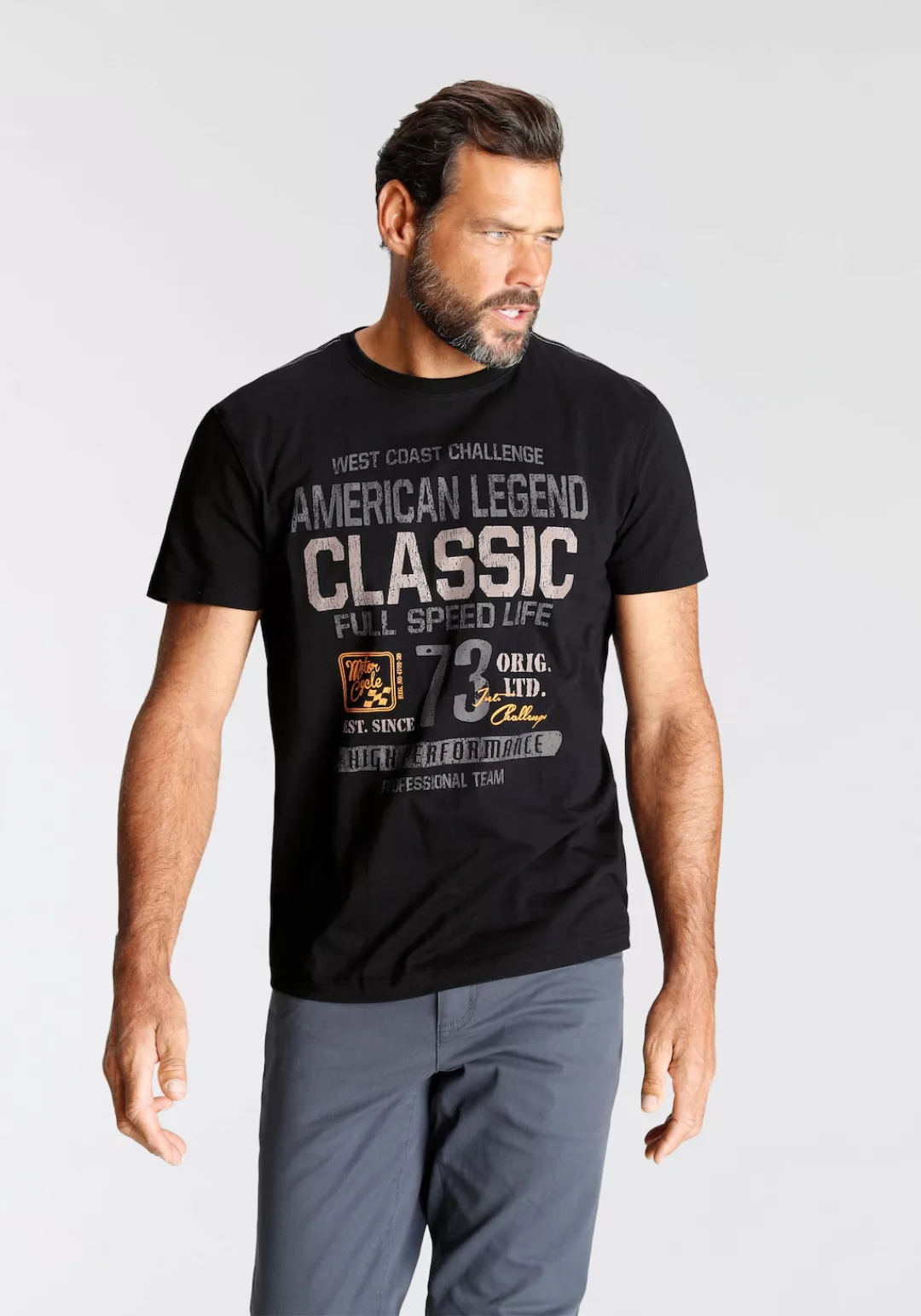 Arizona T-Shirt mit modischem Print günstig online kaufen