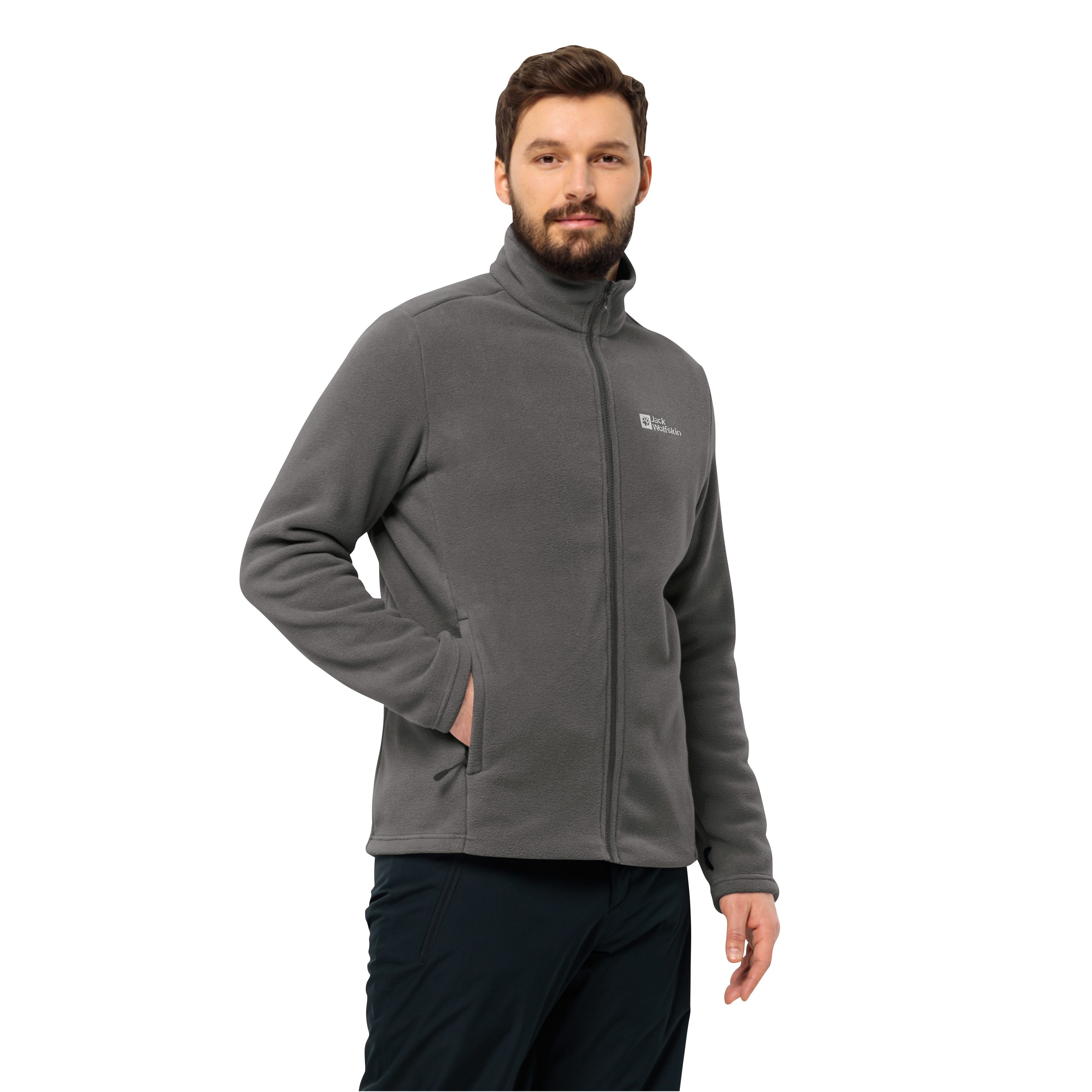 Jack Wolfskin Fleecejacke "WINTERSTEIN FZ M", aus POLARTEC 200, teilweise r günstig online kaufen