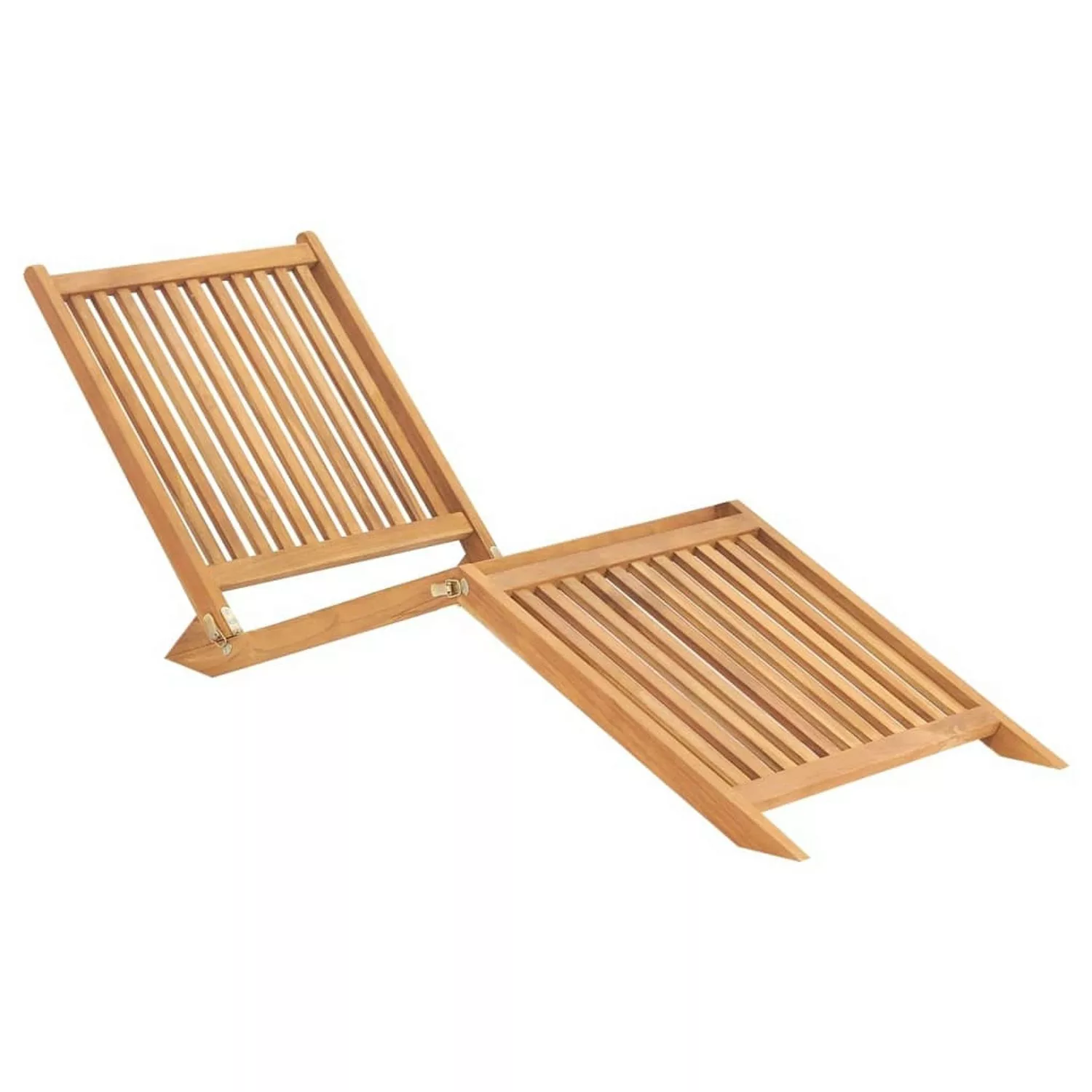 Sonnenliege Massivholz Teak günstig online kaufen