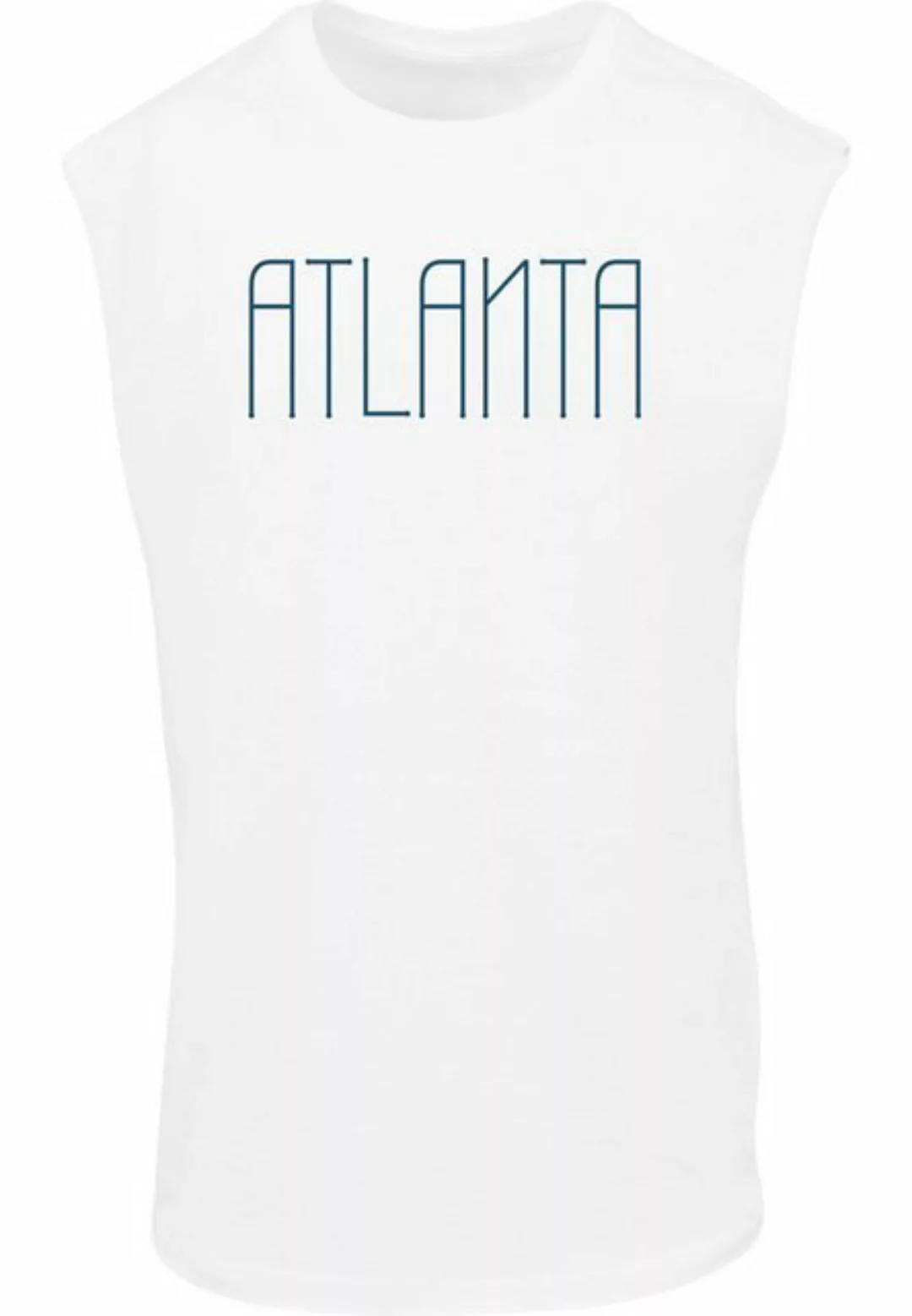 Merchcode Tanktop Merchcode Atlanta Sleeveless Tee (1-tlg) günstig online kaufen