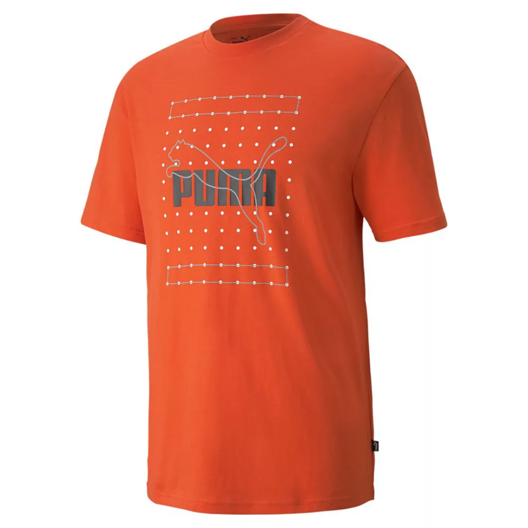 Puma Reflective Graphic Kurzarm T-shirt S Grenadine günstig online kaufen