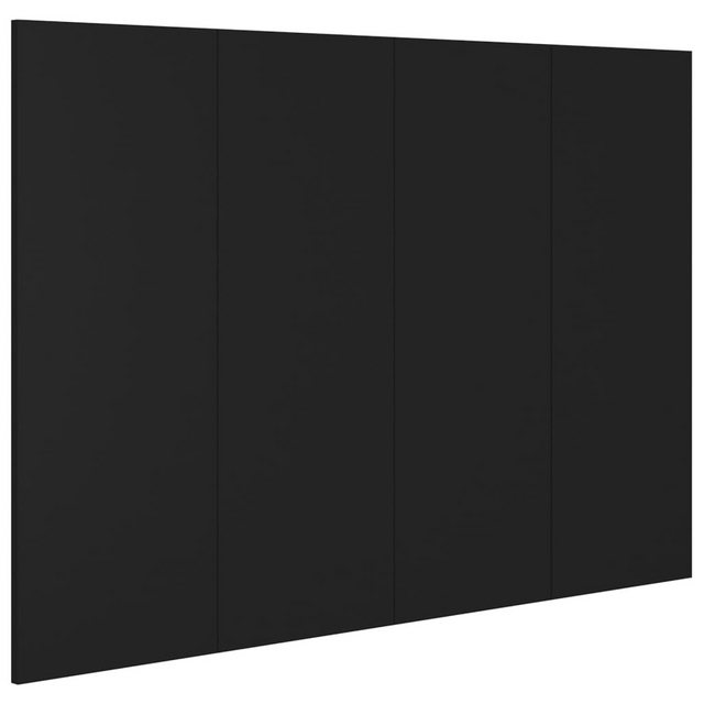 vidaXL Bett, Kopfteil Schwarz 120x1,5x80 cm Holzwerkstoff günstig online kaufen