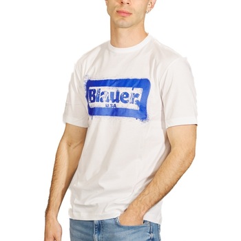 Blauer  T-Shirts & Poloshirts MANICA CORTA günstig online kaufen