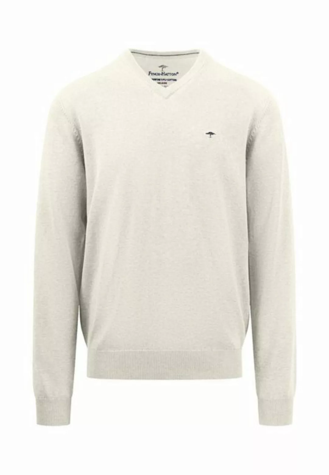 FYNCH-HATTON Strickpullover - V-Neck Pullover Basic Strickpullover - klassi günstig online kaufen