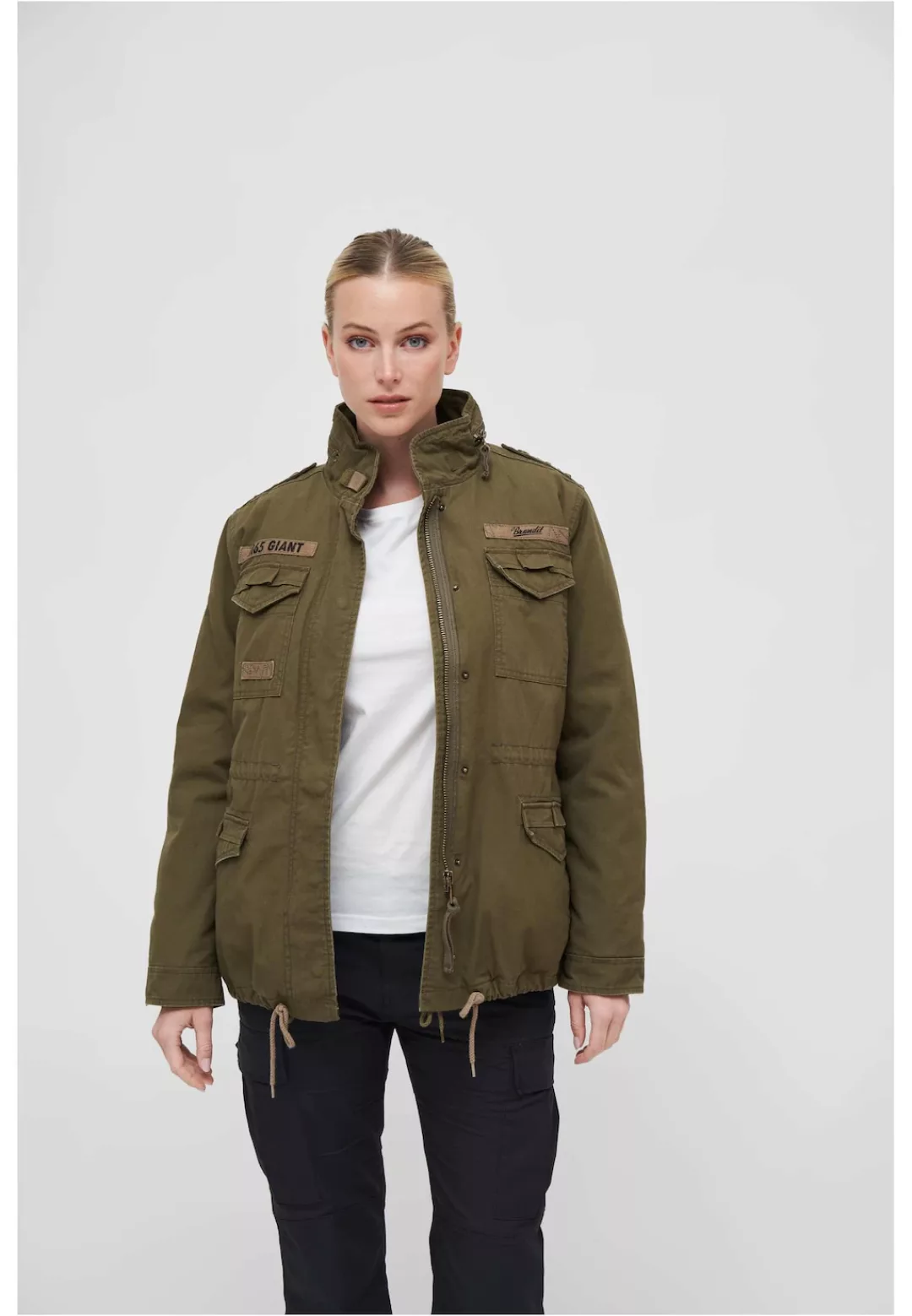 Brandit Parka "Brandit Damen Ladies M65 Giant Jacket", (1 St.), mit Kapuze günstig online kaufen