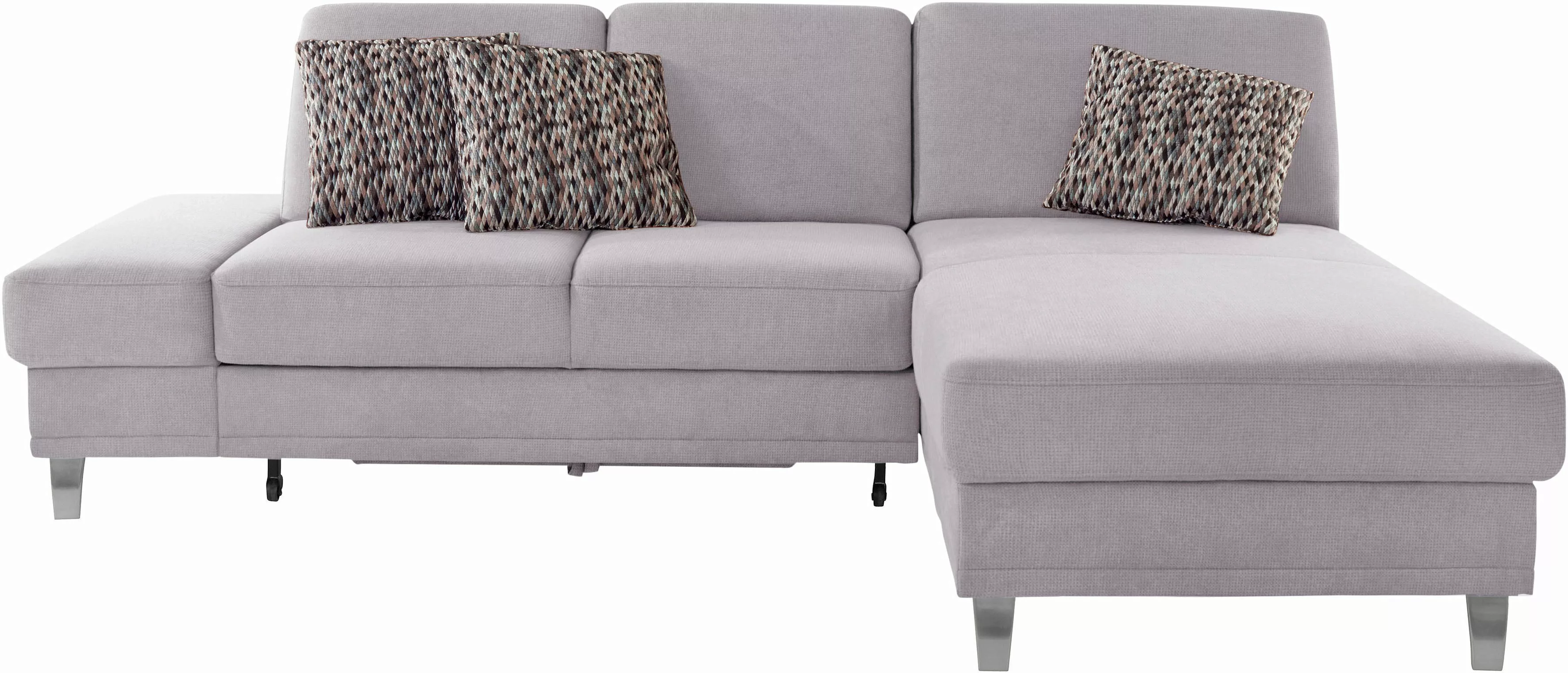 sit&more Ecksofa »Clio L-Form«, wahlweise mit Bettfunktion oder Vorziehsitz günstig online kaufen