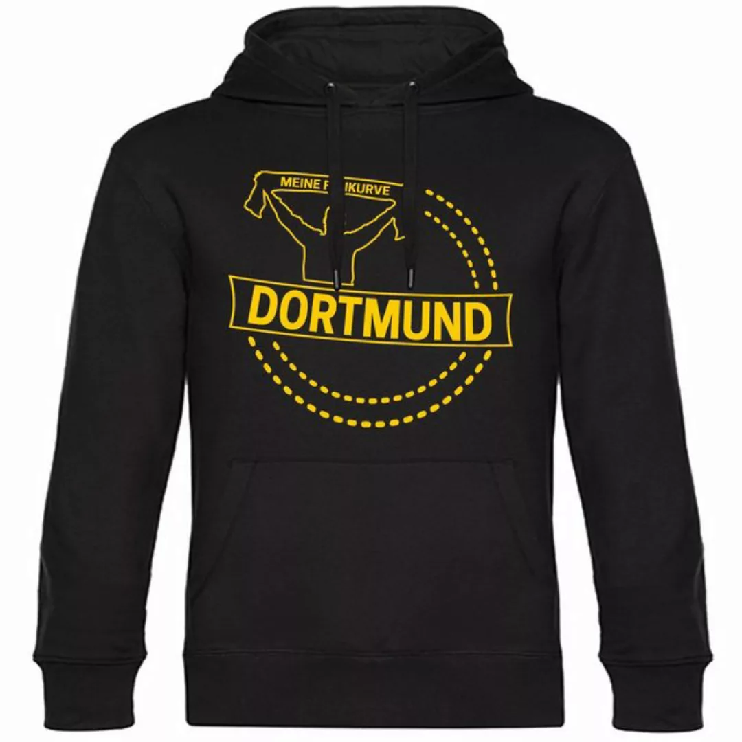 multifanshop Kapuzensweatshirt Dortmund - Meine Fankurve - Hoodie günstig online kaufen