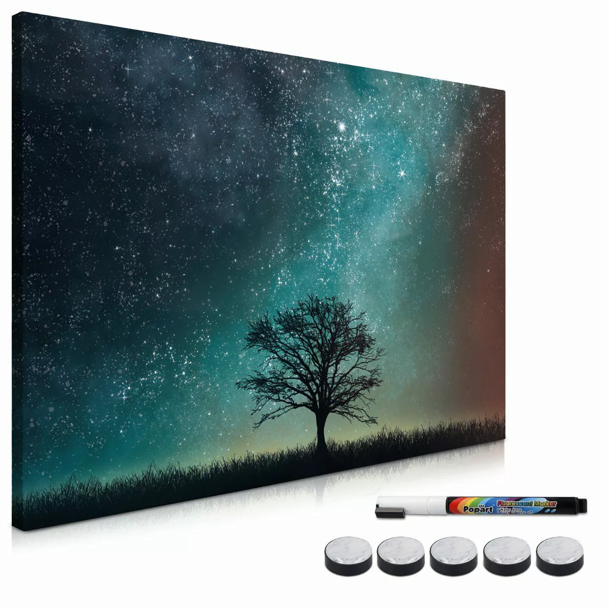Navaris Tafel Magnetpinnwand Memoboard - 60x40 günstig online kaufen