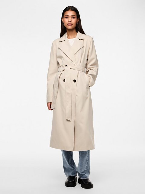 pieces Trenchcoat PCSCARLETT LS TRENCHCOAT NOOS günstig online kaufen