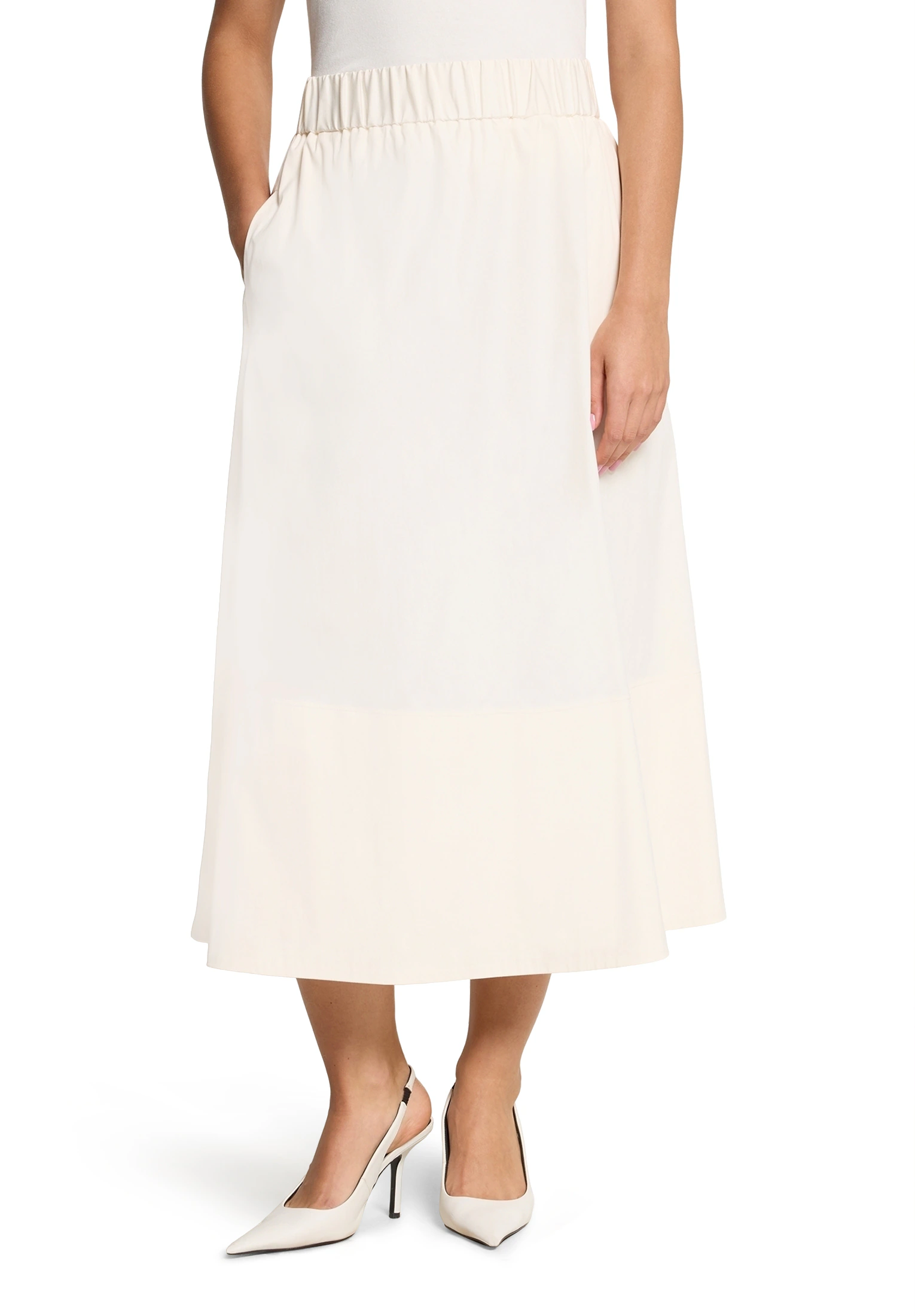 Vera Mont Maxirock "Vera Mont Damen Baumwollrock mit Gummizug", Form günstig online kaufen
