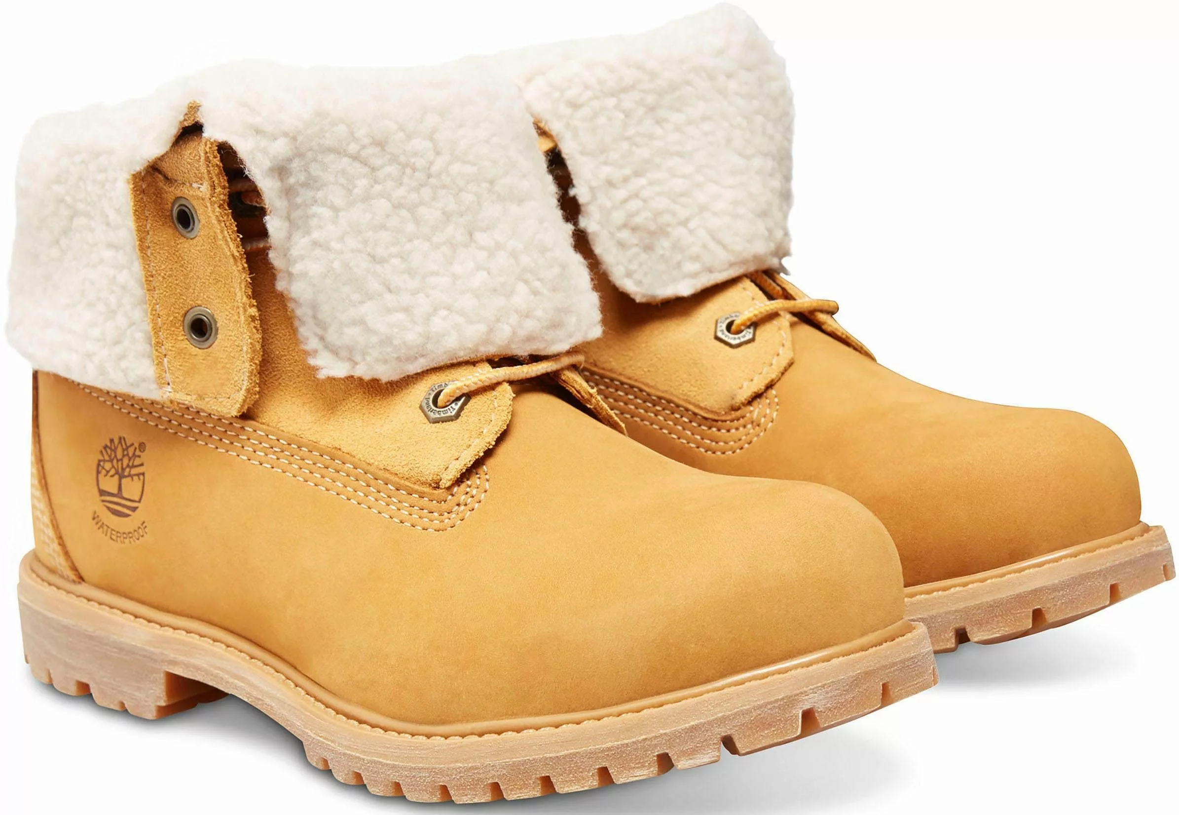 Timberland Authentics Teddy Fleece Wp Folddown Weite Stiefel EU 37 1/2 Whea günstig online kaufen