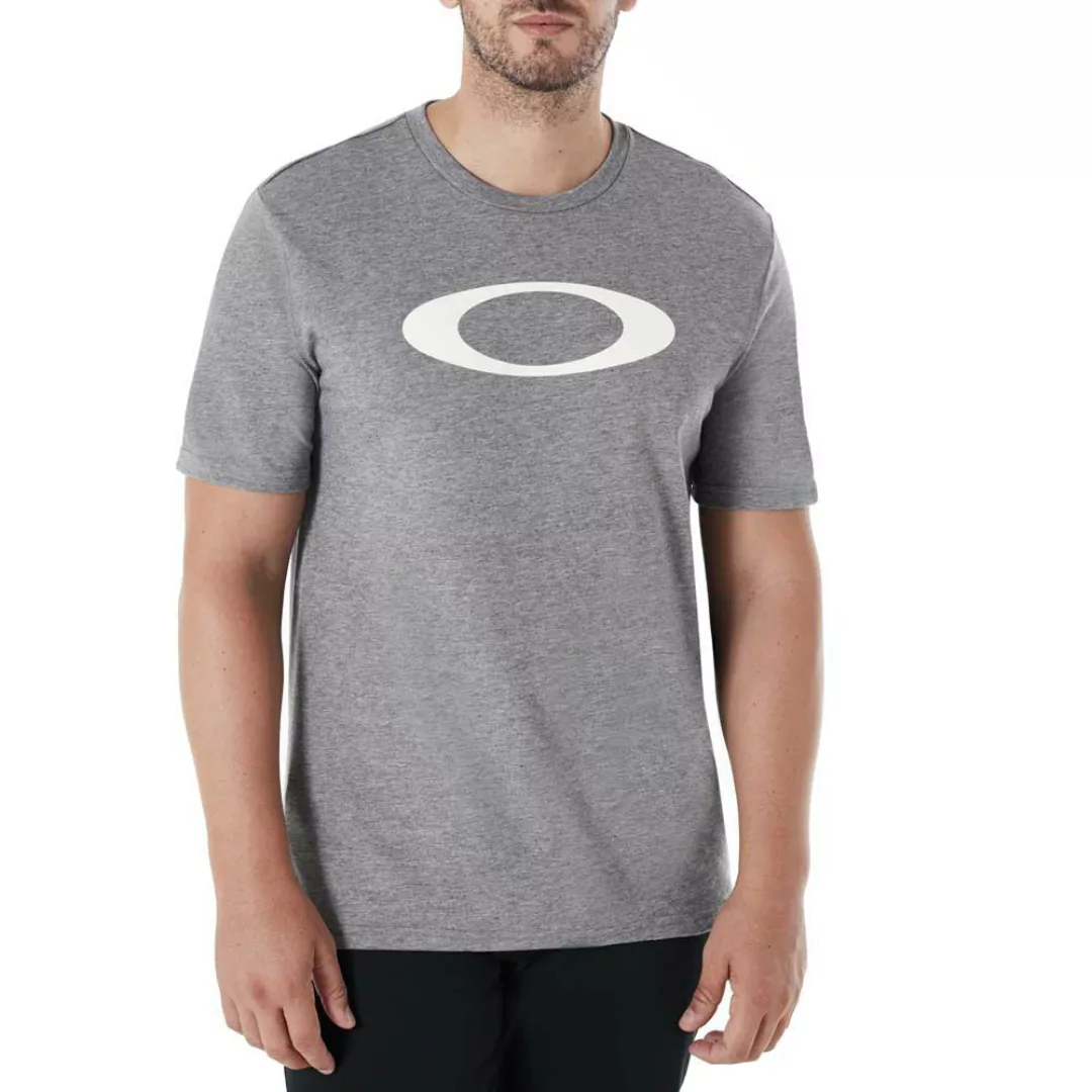 Oakley Apparel O-bold Ellipse Kurzärmeliges T-shirt S Athletic Heather Grey günstig online kaufen