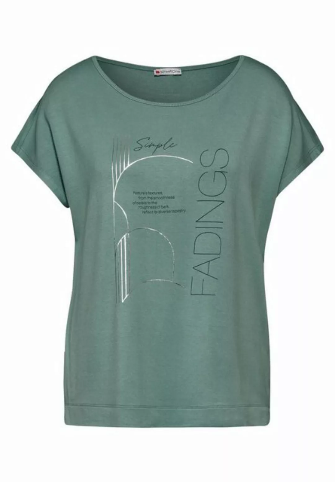 STREET ONE T-Shirt feminin partprint shirt günstig online kaufen