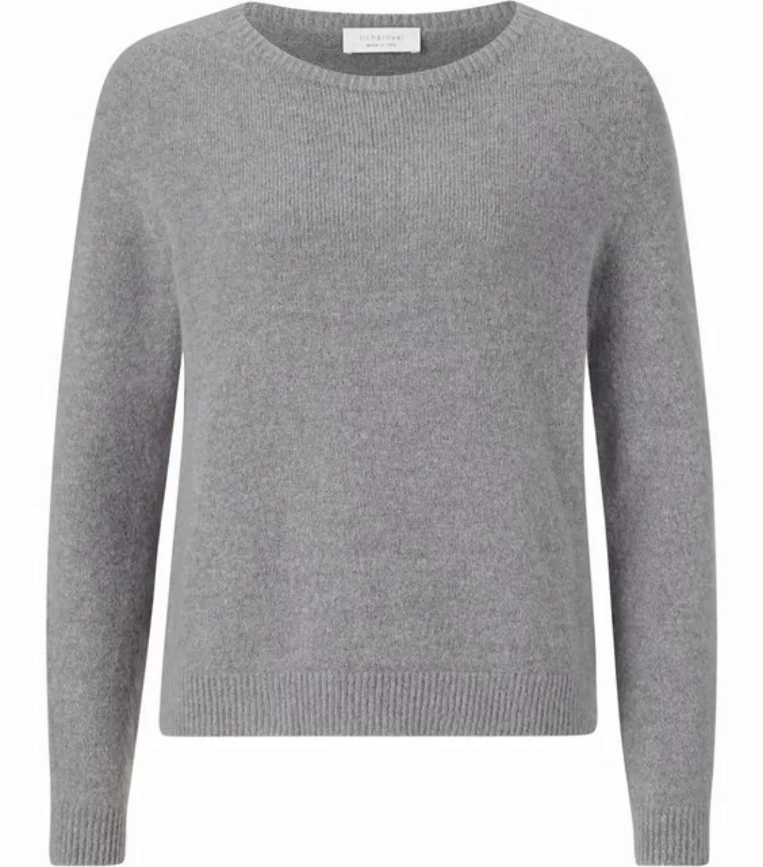 Rich & Royal Strickpullover Damen Strickpullover COZY CREW NECK mit Alpaka günstig online kaufen