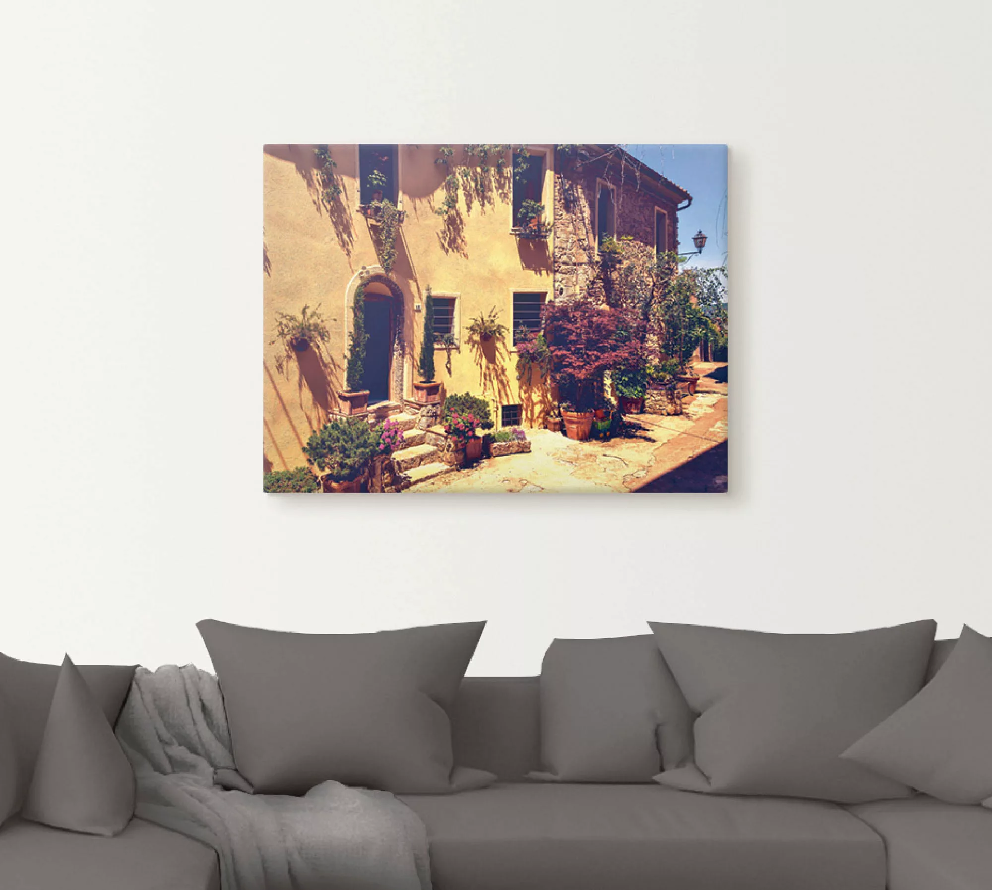 Artland Wandbild "Siena Toskana", Europa, (1 St.), als Leinwandbild, Poster günstig online kaufen