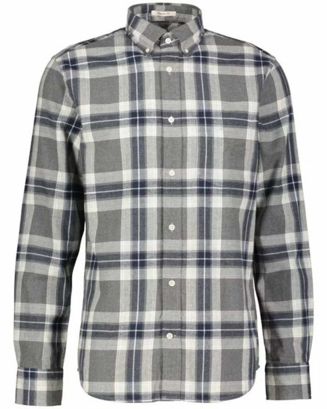 Gant Langarmhemd Herren Freizeithemd TARTAN Regular Fit (1-tlg) günstig online kaufen