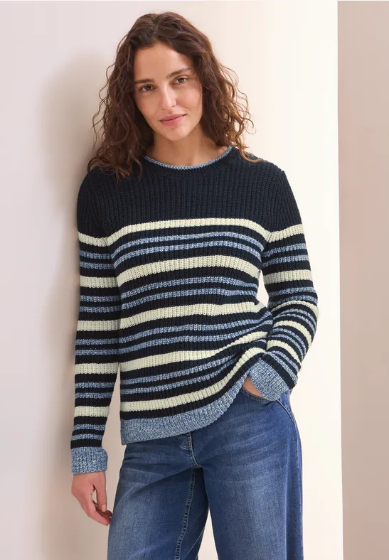 Cecil Strickpullover, im soften Baumwoll-Mix günstig online kaufen