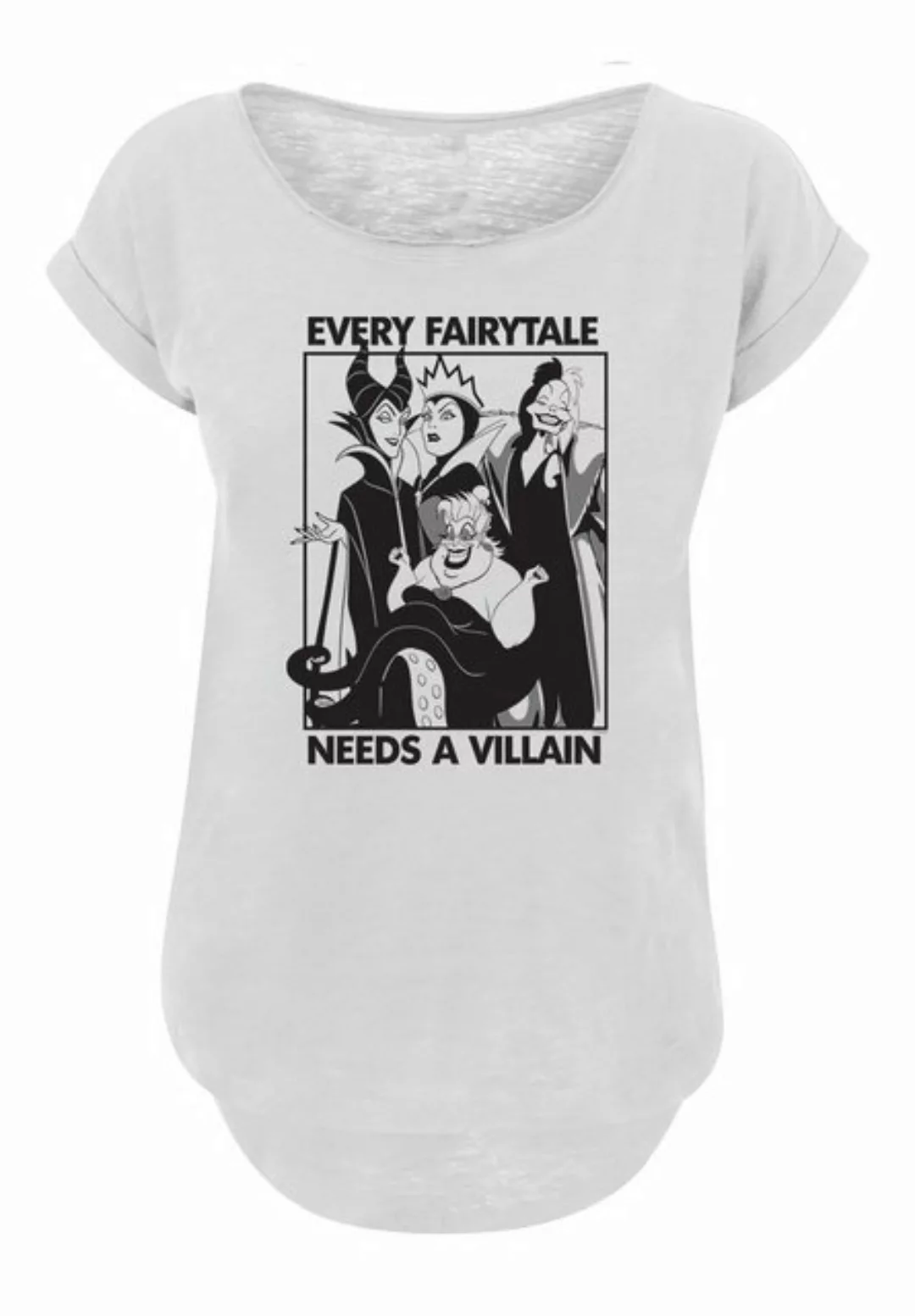 F4NT4STIC T-Shirt Disney Classic Villains Print günstig online kaufen