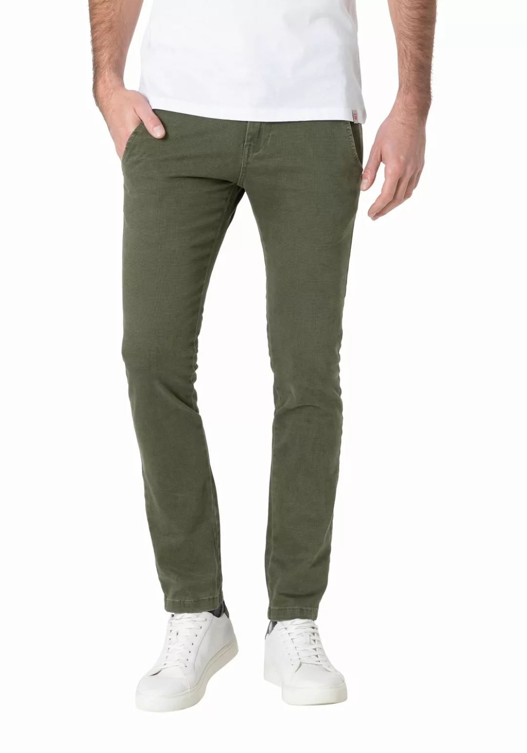 TIMEZONE Herren Chino Hose SLIM JANNOTZ - Slim Fit - Braun Grau Grün günstig online kaufen