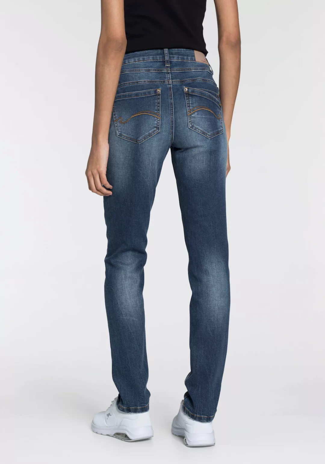 KangaROOS Relax-fit-Jeans RELAX-FIT HIGH WAIST knöchelfreie Schnittform, kr günstig online kaufen