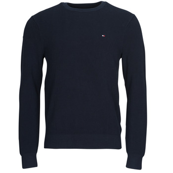 Tommy Hilfiger Rundhalspullover "ESSENTIAL STRUCTURE CREW NECK", mit feiner günstig online kaufen