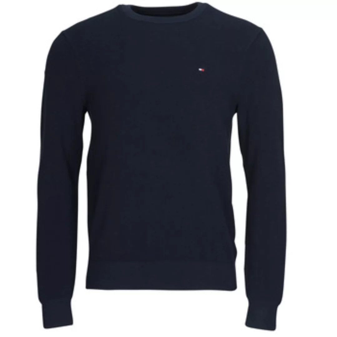 Tommy Hilfiger Rundhalspullover "ESSENTIAL STRUCTURE CREW NECK", mit feiner günstig online kaufen