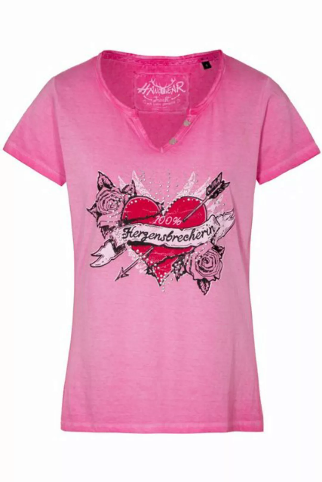 Hangowear Trachtenshirt Trachtenshirt Damen - ANNI - pink günstig online kaufen