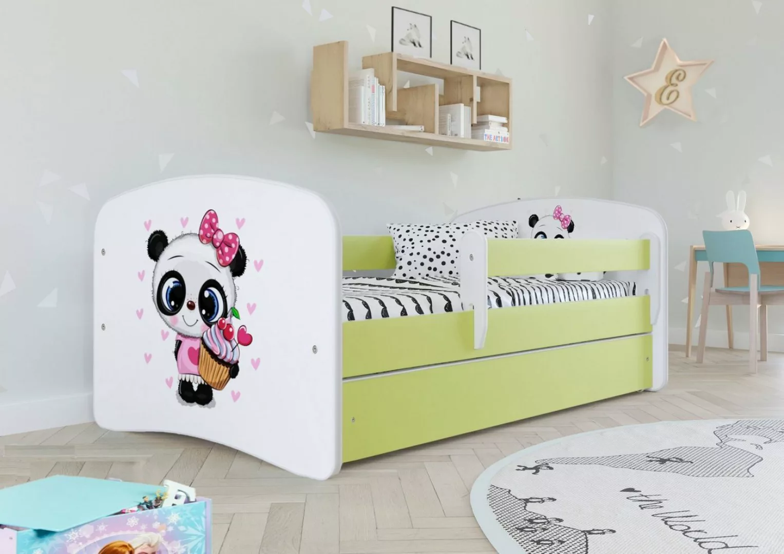 Bjird Kinderbett Babydream 180x80 cm 160x80 cm 140x70 cm (optional mit Matr günstig online kaufen