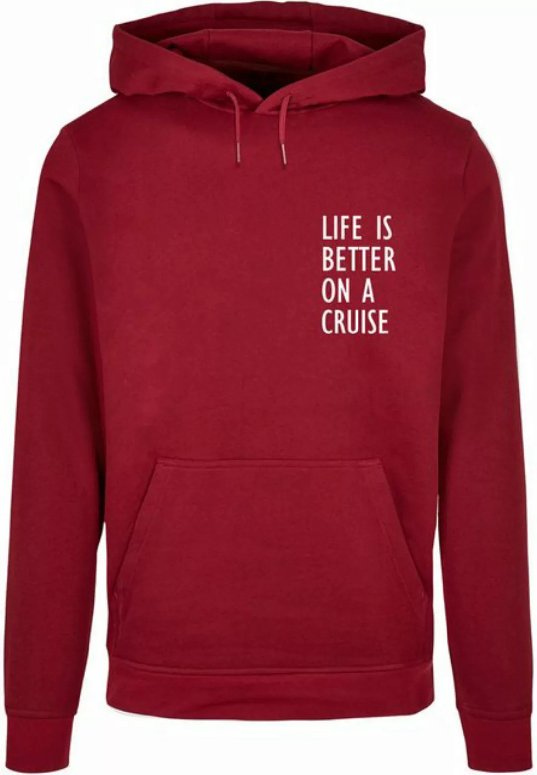Merchcode Kapuzensweatshirt Merchcode Herren Life Is Better Basic Hoody (1- günstig online kaufen