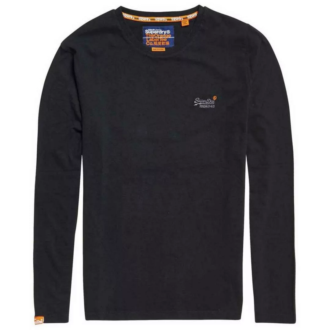 Superdry Orange Label Vintage Embroidered Langarm-t-shirt XS Black günstig online kaufen