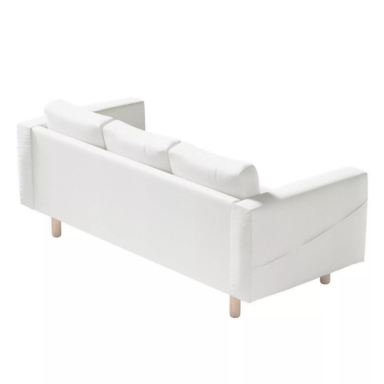 Bezug für Norsborg 3-Sitzer Sofa, creme, Norsborg 3-Sitzer Sofabezug, Amste günstig online kaufen