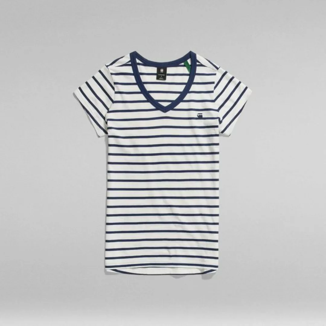 G-Star RAW T-Shirt Eyben stripe slim v wmn s/s (1-tlg) günstig online kaufen