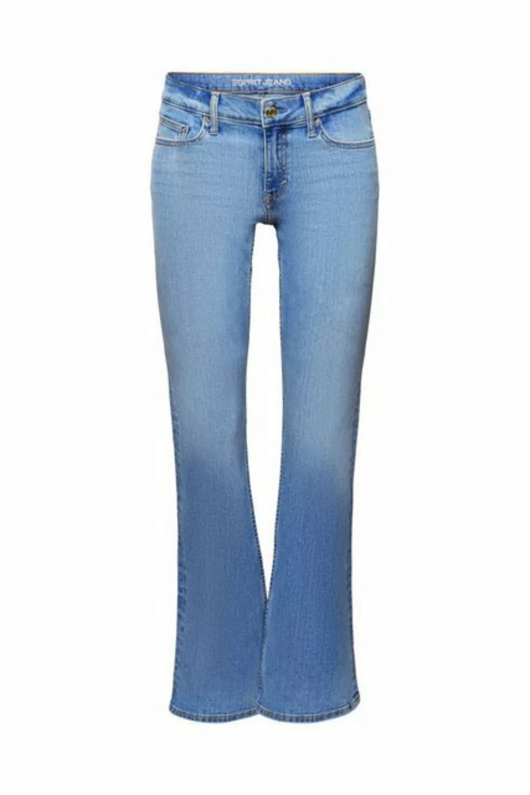 Esprit Regular-fit-Jeans RCS M BOOTCUT, BLUE LIGHT WASH günstig online kaufen