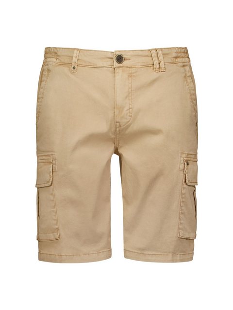 NO EXCESS Shorts Short Cargo Garment Dyed + Stone Washed Stretch günstig online kaufen