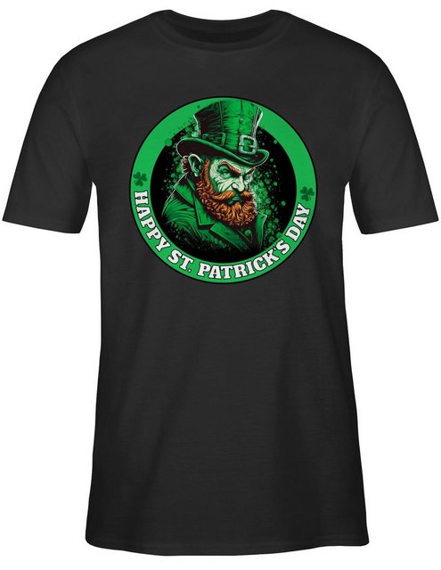 Shirtracer T-Shirt Happy Irischen Nationalfeiertag Leprechaun Kobold St. Pa günstig online kaufen